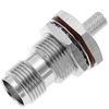 TNC Connector Jack Crimp Bulkhead For RG58 Cable
