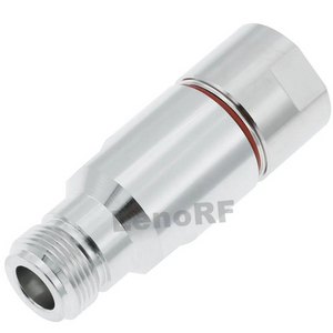 Type-N Connector Jack Clamping Straight For 1/2" Flexible Coaxial Cable