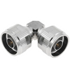 N Plug To Plug Right Angle Stainless Steel Adapter 