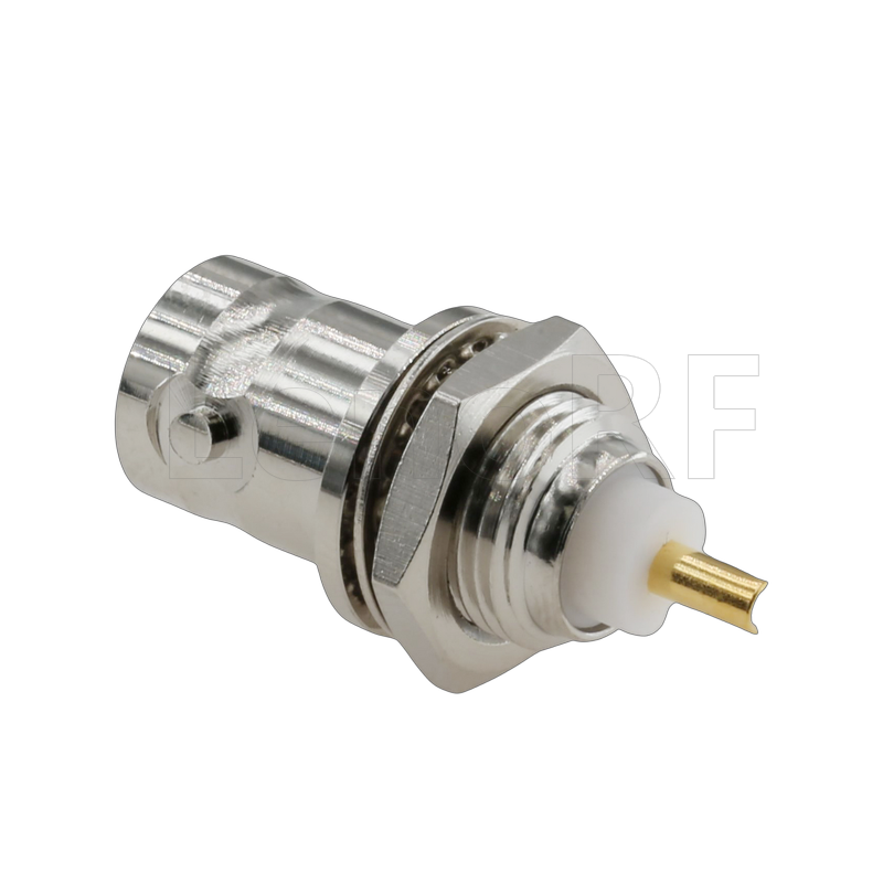 BNC Connector Female Solder Straight For PCB