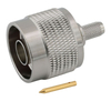 N Connector Plug Crimping Straight For LMR195 Coaxial Cable