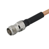 Low VSWR TNC Connector Jack Solder Straight For RG142 Cable
