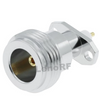 N Connector Jack 2 Hole Flange For Microstrip, Type-N RF Connector