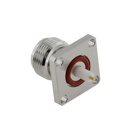 Type-N Female Connector Flange For PCB 