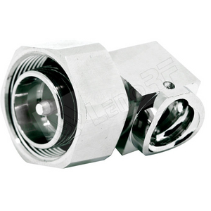 4.3/10 RF Connector Male Right Angle Soldering 1/2'' Superflexible Cable