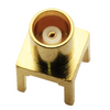 MCX Jack Connector Straight Solder For PCB Through Hole