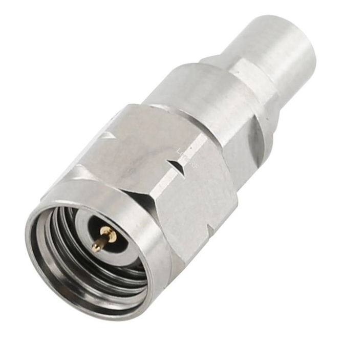 2.4 mm Plug to SMP Plug Adapter 50 OHM Straight