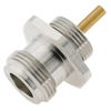 N Connectors Jack Bulkhead Rear Mount Solder For Microstrip
