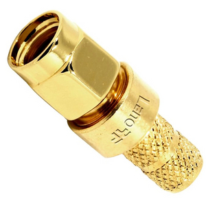 SMA Connectors Plug Crimping Straight For H155 Cable