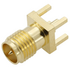 RP-SMA Jack Connector Straight Bulkhead Through Hole For PCB 