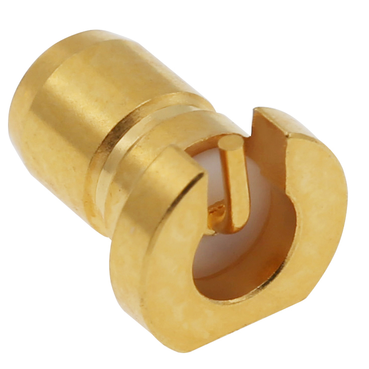 High-Performance SMB Jack Connector for SMT PCB, Soldering Type RF Coax Gold Plated