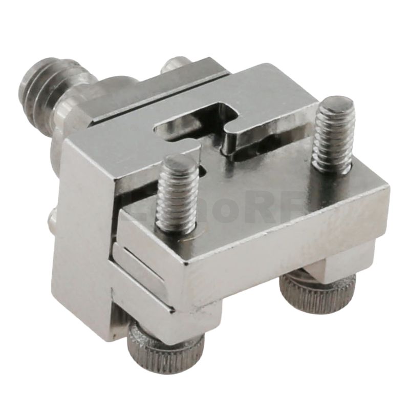 High-performance 1.00mm Jack Straight Connector PCB End Launch Flange Mounted