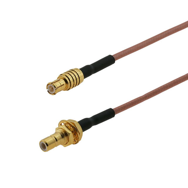 SMB Male Bulkhead To MCX Male Straight For RG178 Coaxial Cable Low Loss