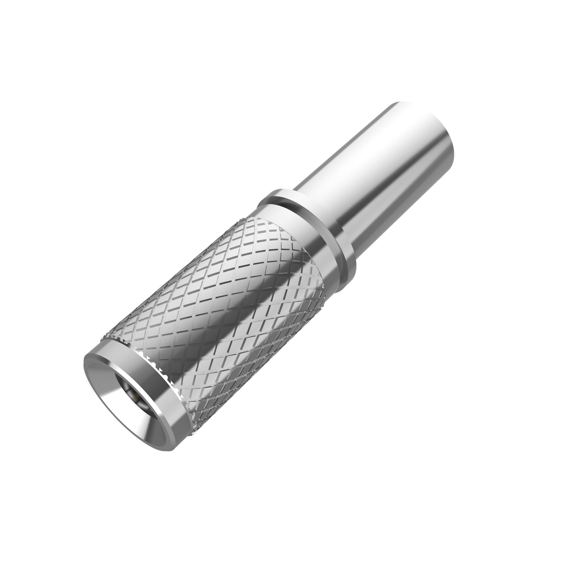 1.0/2.3 Connector Plug Straight Crimping For LMR200 Coaxial Cable