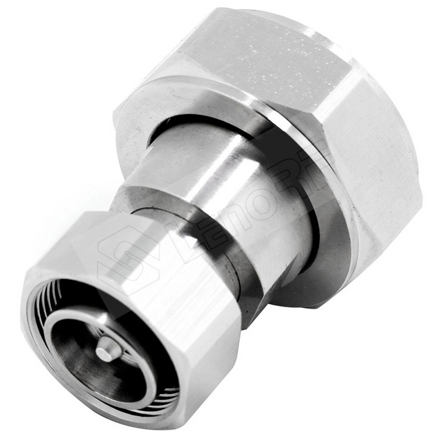 Mini DIN 4.3/10 Connector Male to 7/16 Connector Male Adaptor