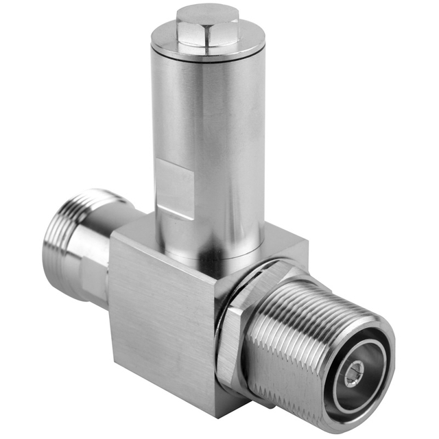 Surge Arrestor Quarterwave For Microwave DIN female to female bulkhead