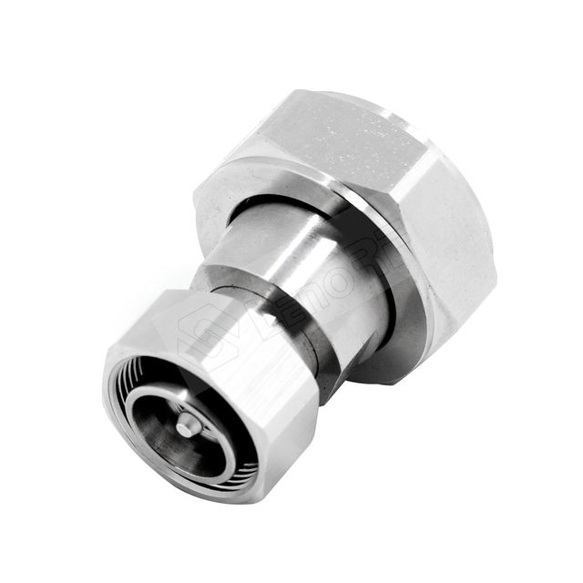 Mini DIN 4.3/10 Connector Male to 7/16 Connector Male Adaptor