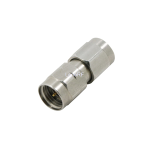 3.5mm RF Connector Plug To Plug Straight Adapter 