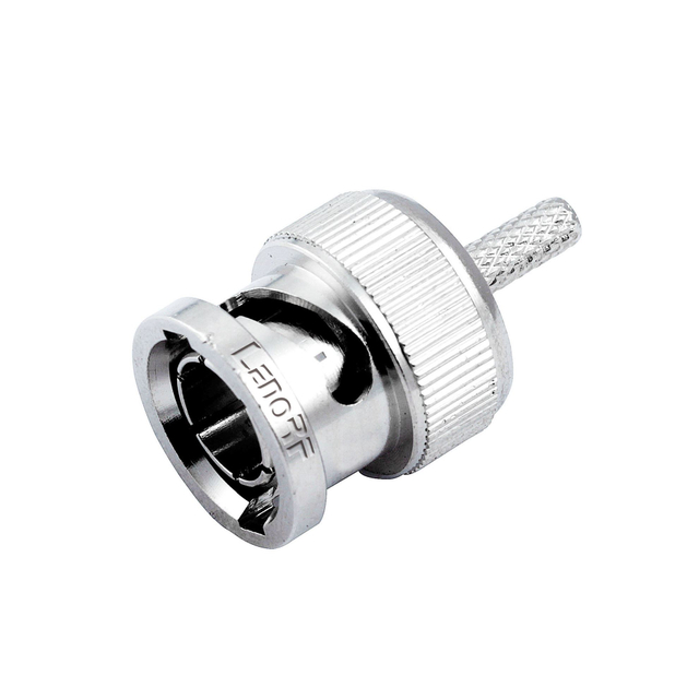 BNC Connector Plug Crimp Straight For ST212 Cable
