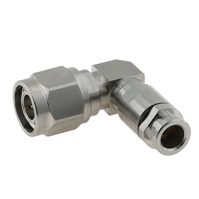 TNC Connector Male Right Angle Clamping For micro-coax UFA210A