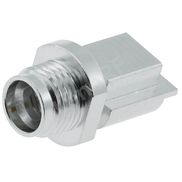 SMP Plug Connector Edge Mount Straight For PCB