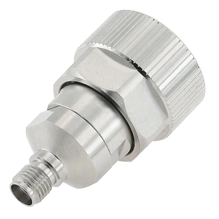 APC7 to 2.92 mm Jack Adapter 50 OHM Straight Stainless Steel 