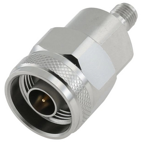 3.5 mm Jack to N Plug Adapter 50 OHM Straight Stainless Steel Body
