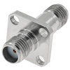 SMA Jack To Jack Flange Mount Stainless Steel Adapter 