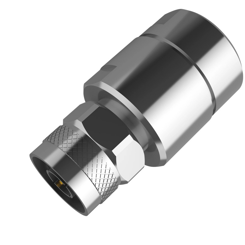 N Connectors Plug Clamping Straight For LMR600 Cable