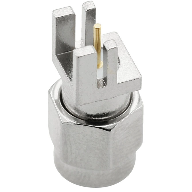 SMA Connectors Plug Solder Straight Edge Mount For PCB