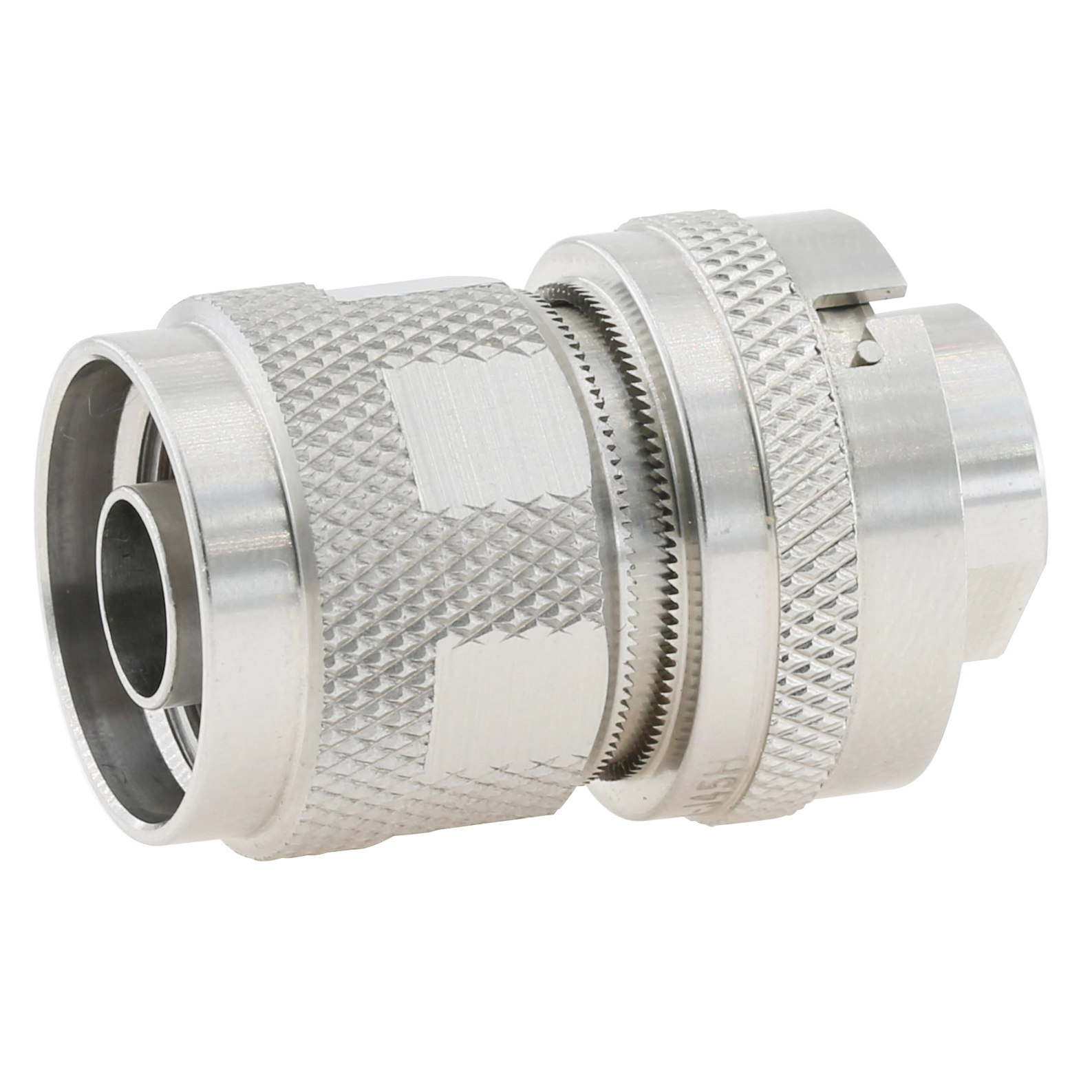 N Connectors Male Solder Self-Locking Straight For .141 Semi-Flexible Cable