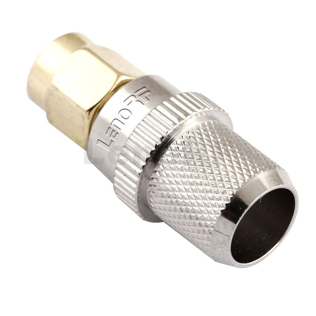 SMA Connector Plug Crimping Straight For LMR400 Cable