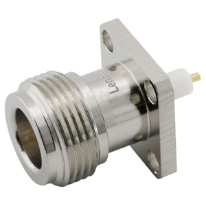 Type-N Female Connector Flange For PCB, Flange size 17.5mm