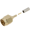 SMA Plug Connector Straight Crimping For RG178 Cable