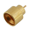 SMPM Connectors Plug Solder Straight For PCB, Hermetic Glass Sintering