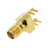 SMA Female Connector Edge Lock For PCB
