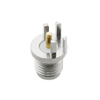 SMA Jack Connector Straight Edge Mount For PCB - Nickel Plating
