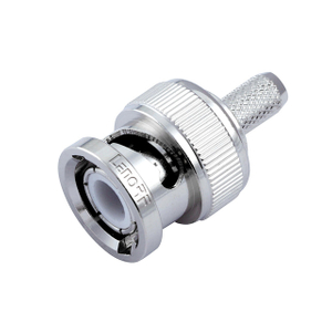 BNC Connector Plug Crimp Straight For RG58 Cable