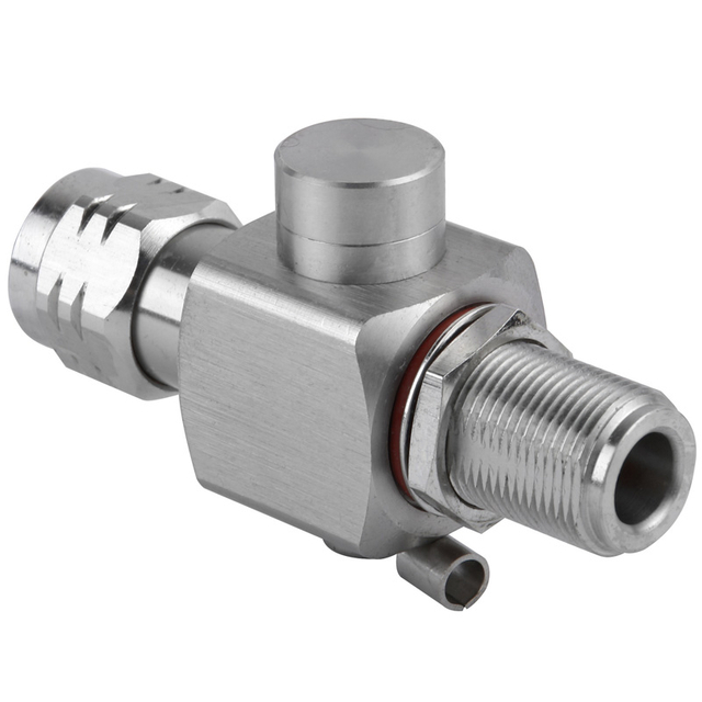 Surge Arrestor Quarterwave For Microwave N male to female bulkhead
