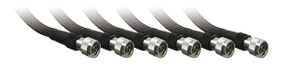 Precision Super Flexible VNA Test Cable 26.5GHz 2.4mm Connector For Vector Network Analyzer