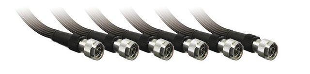 Precision Super Flexible VNA Test Cable 26.5GHz 2.4mm Connector For Vector Network Analyzer