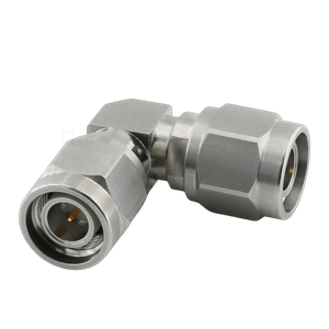 TNC Plug To Plug Right Angle Adapter