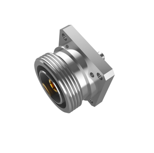 7/16 Connector Jack 4 Hole Flange Straight For Microstrip