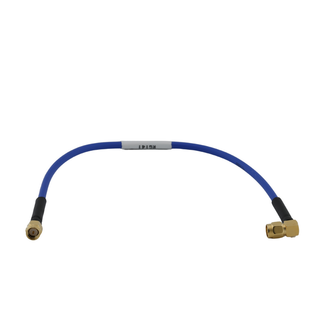 SMA Male Straight To SMA Male Right Angle For Semi-flex 086 ,RG405 Cable Assembly 
