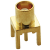 MCX Jack Connector Straight Solder For PCB Through Hole