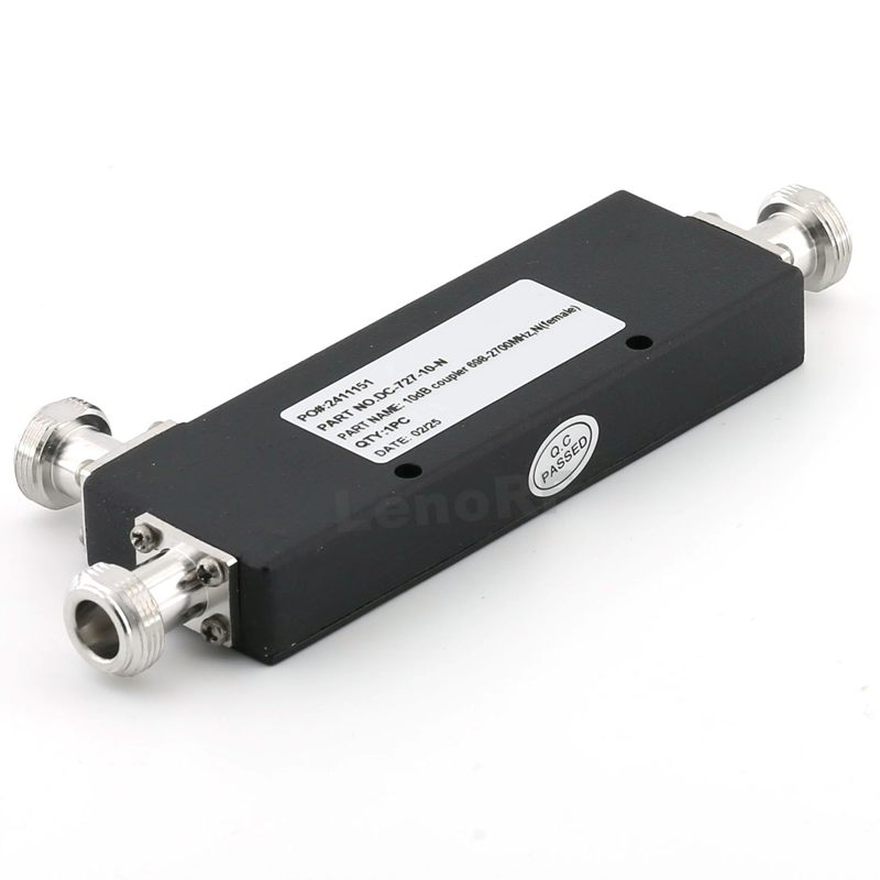 Directional RF Coupler, 10 dB, 50 Ohm, DC–6 GHz, Type-N Connectors, High Directivity