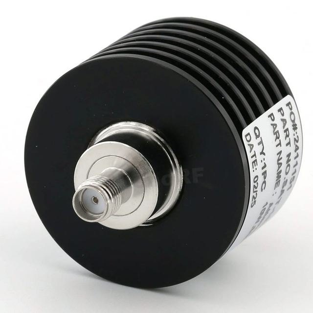 50 Ohm RF Coaxial Attenuator, DC–6 GHz, SMA Male To Female, 10W