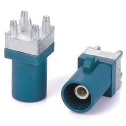  FAKRA Z Male Straight Solder For PCB