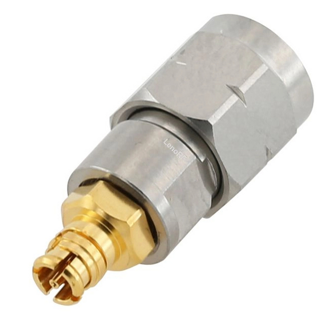 2.4 mm Plug to SMP Jack Adapter 50 OHM Straight