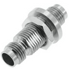 2.4 mm Jack To Jack Panel Mount Adapter 50 OHM Straight Stainless Steel 